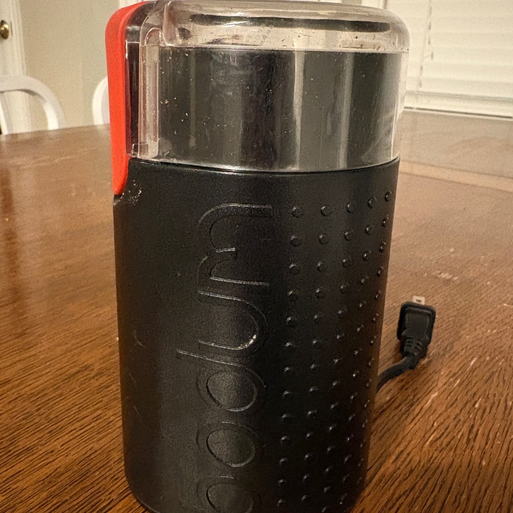 Bodum Black and Red Coffee Grinder